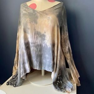 BASIL LOLA Grey/Cream Tunic OS